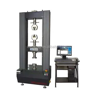 electronic power servo motor controlled 300kN deformed steel rebar tensile testing machine