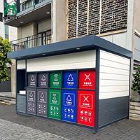 Maisons conteneurs en acier contemporaines, villas préfabriquées, appartements, utilisables comme collecteries de déchets, Junyao Ding, écologiques, modernes, minimalistes, haut de gamme