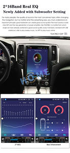 12.1 pollici Android 12 8Core 8G + 128G Tesla stile verticale GPS lettore multimediale di navigazione per <span class=keywords><strong>Infiniti</strong></span> FX35 <span class=keywords><strong>QX70</strong></span> 2011-2015 - Product Image 4