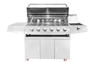 SEB <span class=keywords><strong>KAMADO</strong></span> Traveler Gril à gaz portable extérieur 6 brûleurs Parrilla Gas Flat Top Grill - Product Image 6
