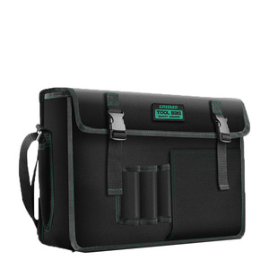 Bolsa de Herramientas de Lona Resistente para Electricistas, con Cierre de Cremallera Reforzado y Resistente al Desgaste, para Carpintería - Product Image 2