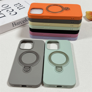 Funda Protectora para Teléfono con Anillo Giratorio de 360 Grados, Color Sólido, a la Moda, Resistente a Impactos, PC+TPU, para XM Poco F7 15T <span class=keywords><strong>Pro</strong></span> 15T RM <span class=keywords><strong>Note</strong></span> 15 - Product Image 3