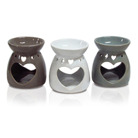 Gros Bougie Cire Fondre Réchauffeur Brûleurs Blanc Porcelaine Huile Essentielle Brûleur En Céramique Pour Noël