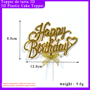 Adorno para Pastel de Novia en 3D, Anillo de Compromiso, Decoración de Boda, Decoración para Despedida de Soltera, Precio de Fábrica - Product Image 2