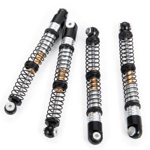 Amortiguador de aluminio roscado con resortes para 1/24 RC Car SCX24 JLU Gladiator Micro Crawler Upgrade Parts Accesorios - Product Image 5