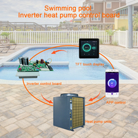 Controlador de Bomba de Calor Inverter para Piscina Comercial Personalizado, Placa de Circuito Impreso Electrónico PCBA Aire/Agua, 220V AC ELECHICO