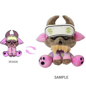 Customizable Plush Toys Cute Pillow PP Cotton Plush Doll Bedside Pillow Pad Custom logo Packaging Label <b>Hanging</b> Tag - Product Image 3
