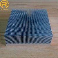 Radiateur en aluminium série 6000 RD Alu OEM avec services de pliage, découpe et soudage CNC pour le refroidissement des appareils électroniques