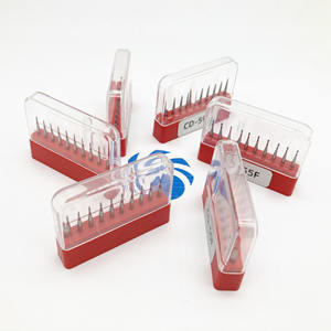 Fresa Dental de Alta Velocidad, Fresa de Diamante de Etiqueta Roja CD-EF, Abrasivo Fino Transfronterizo, para Dientes de Niños, Accesorio Dental - Product Image 1