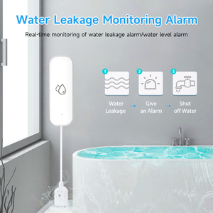 Tuya ZigBee nước rò rỉ cảm biến thông minh Nhà rò rỉ báo động dò dòng chảy cảm biến ứng dụng điều khiển từ xa cần ZigBee cổng - Product Image 3
