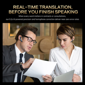 หูฟังแปล<span class=keywords><strong>ภาษา</strong></span> Timekettle W4 สำหรับการเดินทาง การประชุมทางธุรกิจ พร้อมระบบตัดเสียงรบกวน Bonevoiceprint รองรับ 42 <span class=keywords><strong>ภาษา</strong></span> - Product Image 2