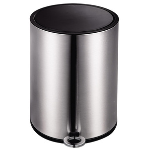 Poubelle <span class=keywords><strong>de</strong></span> conception spéciale avec couvercle <span class=keywords><strong>en</strong></span> <span class=keywords><strong>plastique</strong></span> à fermeture souple, poubelle à pédale - Product Image 6