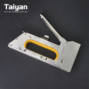 Pistola de grapas <span class=keywords><strong>manual</strong></span> de alta resistencia <span class=keywords><strong>para</strong></span> <span class=keywords><strong>tapicería</strong></span> y carpintería, compatible con grapas 1008F - Product Image 6