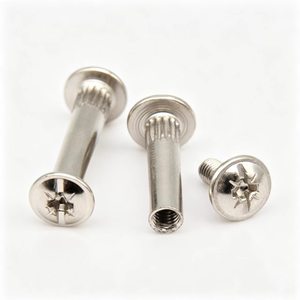 Vis Chicago à tête Phillips, connecteur mâle-femelle, écrou cylindrique, boulon de fixation pour meubles, livres, lits et tables - Product Image 3