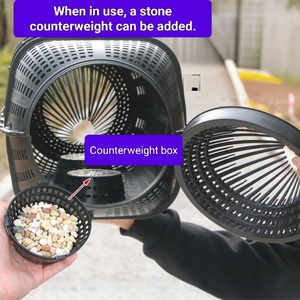 Crawfish tôm Vàng lươn loach crayfish Catcher câu cá lồng bẫy cho nuôi trồng thủy sản nhựa giỏ bẫy cho cua đánh bắt - Product Image 5