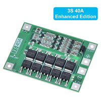 Carte de protection de chargeur de batterie lithium-ion 3S/4S 40A 60A 18650 BMS HW 293 pour la construction
