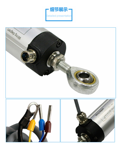 MIRAN silindirik KPM-18 rezistif sensörü öngerilmeli jack sanayi şok seyahat sensörü - Product Image 6