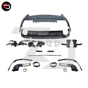 Kit de carrosserie d'embouts d'échappement pour <span class=keywords><strong>Audi</strong></span> <span class=keywords><strong>Q8</strong></span> SQ8 2023-2018, matériau PP 2023 - Product Image 4