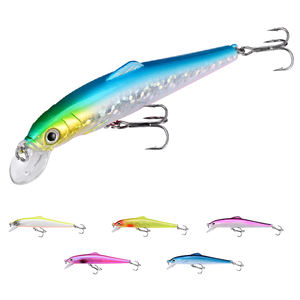 Nuevo Tipo de Señuelo de Pesca Artificial de Hundimiento Rápido ABS de 6 Colores para Río, Lago, Arroyo y Mar, Lanzamiento Largo - Product Image 1