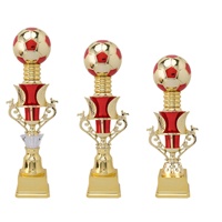 Trophée de football et de basketball en plastique personnalisé pour les cadeaux de mariage. Logo personnalisé au design unique. Corps de trophée remplaçable UV