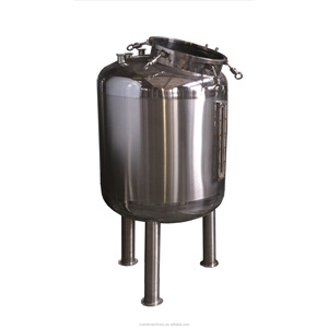 Stainless steel industrial ethanol cooling storage tank