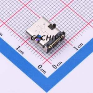 TYPE-C-601-WSCL100 USB Connector SMD Connector ( Connector Type: Type-C )( Gender: Female )( Mounting Type: Horizontal Mount ) - Product Image 2