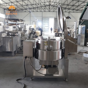 หม้อต้มไอน้ำแบบแจ็คเก็ต 50 ลิตร - หม้อผสมแบบเอียงพร้อมเครื่องกวนแบบมีใบพัด สำหรับการแปรรูปผลิตภัณฑ์นม ชีส โยเกิร์ต ได้รับการรับรองมาตรฐาน CE - Product Image 5