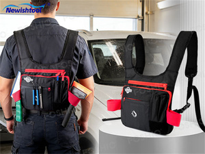 Foshio Customize Logo Electrician <strong>Heavy</strong> <strong>Duty</strong> Pouch Tool Bag <strong>Backpack</strong> - Product Image 6