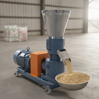 Machine de fabrication de granulés d'aliments pour animaux la plus vendue avec assurance commerciale, machine de traitement de granulés de bois pour aliments de bétail