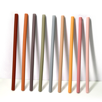 Pailles pliables en Silicone pour gobelets réutilisables, sans BPA, de haute qualité, conception personnalisée