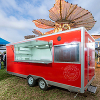 Dot Usa Mobile Cafés Bon marché Remorque alimentaire Hot Dog Vérifié Uk Vintage Food Truck Pizza Bus Restaurant entièrement équipé à vendre