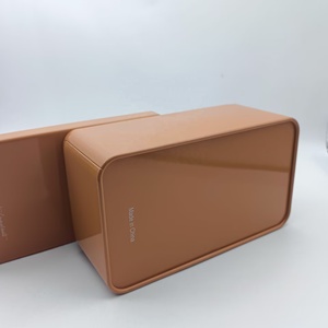 Hot Sale Metal Tin <strong>Box</strong> Rectangular Empty Tinplate Containers with Lids, Orange, for Home Organizer, Candles, Gifts, <strong>Car</strong> Keys - Product Image 5
