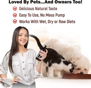 Aceite de salmón 100% Natural para perros, aceite de pescado Omega 3 EPA DHA, suplemento alimenticio líquido para mascotas - Product Image 5