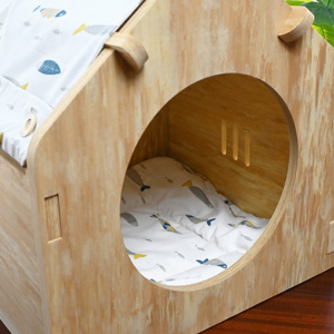 Bricolage lit pour chat grotte produits pour animaux de compagnie matériau en mousse EVA étanche chats d'intérieur facile à assembler accessoires de jouets pour animaux de compagnie - Product Image 3