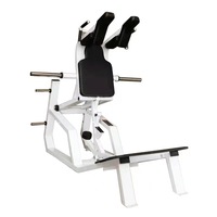 Machine Hack Squat – Entraînement de force des muscles des jambes et des hanches avec exercices pour le dos et la poitrine, caractéristiques de sécurité pour usage domestique et commercial