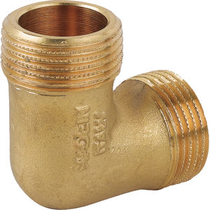 เครื่องมือหมุนข้อศอกตัวผู้/ตัวผู้ทำจากทองเหลืองสีเหลืองขนาด3/4x3/4 - Product Image 2