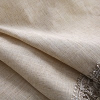 Nappe ronde brodée personnalisée de haute qualité en dentelle, lin jacquard, style européen vintage, salon luxueux, mariage, vente en gros