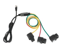 Transformador de Corriente de Núcleo Dividido Trifásico Mini RJ45