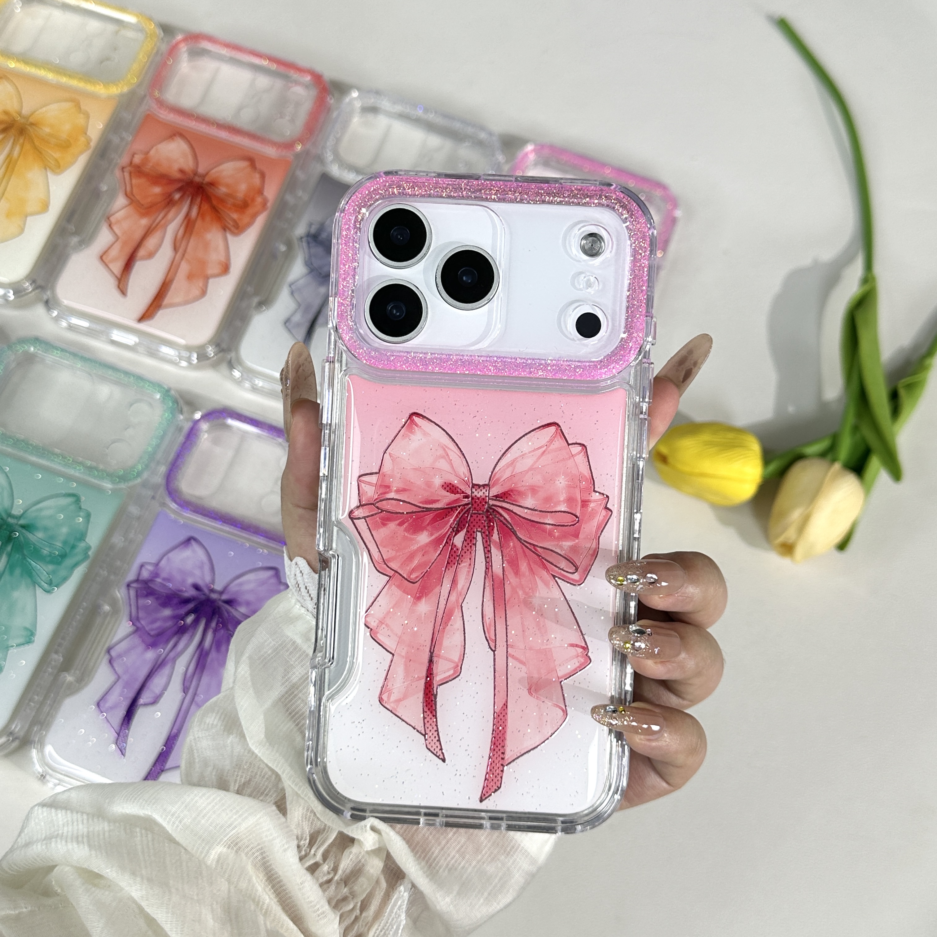 Vauki Cover con 2 Pezzi Vetro Temperato per Samsung Galaxy A51
