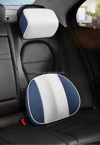 Appuie-tête <span class=keywords><strong>de</strong></span> voiture <span class=keywords><strong>Coussin</strong></span> cervical en mousse à mémoire <span class=keywords><strong>de</strong></span> forme Support lombaire en cuir PU Kit <span class=keywords><strong>de</strong></span> <span class=keywords><strong>coussin</strong></span> dorsal Premium Confortable Ensemble d'accessoires <span class=keywords><strong>de</strong></span> rembourrage - Product Image 6