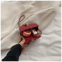 Sac à main matelassé mini pour femme avec chaîne, petit sac de luxe compact, pochette de soirée pour filles, sac à main tendance pour femme pour le quotidien