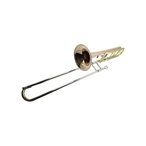 <span class=keywords><strong>Trombone</strong></span> ténor en laiton laqué or SEASOUND OEM avec valve Thayer, accessoires inclus, JYTB508 Phosphorus - Product Image 4
