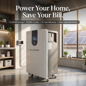 15kWh Split Hybrid Grid Energy Storage <b>Battery</b> System LiFePO4 with Smart BMS IP65 CAN OEM ODM Compatible Inverter - Product Image 1