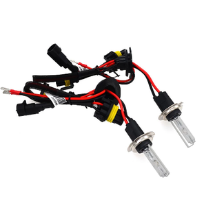 55W Xenon <span class=keywords><strong>H7</strong></span> HID Bombillas para faros Nueva condición Lámpara de repuesto con base de metal con 12V Volta Disponible en 4300K 5000K 6000K 8000K - Product Image 2