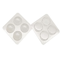 Plateau à Blister en plastique transparent, 4 6 12 cavités, personnalisé, de haute qualité, pour chocolat