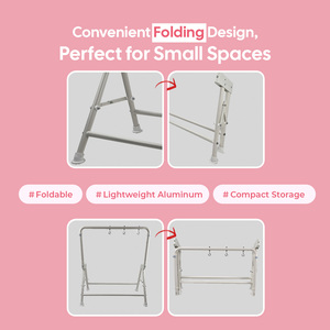 ชุดอุปกรณ์แขวนเปลสำหรับสุนัขดูแลตัวเอง [HEDYS GROOMING] ระบบครบวงจร คุณภาพระดับมืออาชีพ ติดตั้งง่าย ปลอดภัย สบาย ใช้งานได้หลากหลาย - Product Image 4