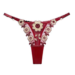 Sexy Lace Embroidery Sexy Panty Girls Tight <b>V</b>-<b>string</b> Panties Sexy Secret G-<b>string</b> Lingerie - Product Image 5