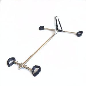 Collier et menottes en acier inoxydable tressé K9 pour jeux BDSM, jouets érotiques, cordes et jeux sexuels pour couples mariés - Product Image 3