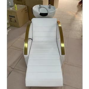 Bol en céramique Qumeng, table de massage électrique automatique pour salon de coiffure, semi-inclinable, pour shampooing, chaise de shampooing - Product Image 2