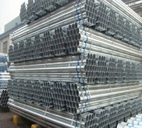 Tubería de Acero Galvanizado por Inmersión en Caliente Dn50/Tubo Galvanizado Estándar ASTM Sin Aleaciones para Estructura de Invernadero